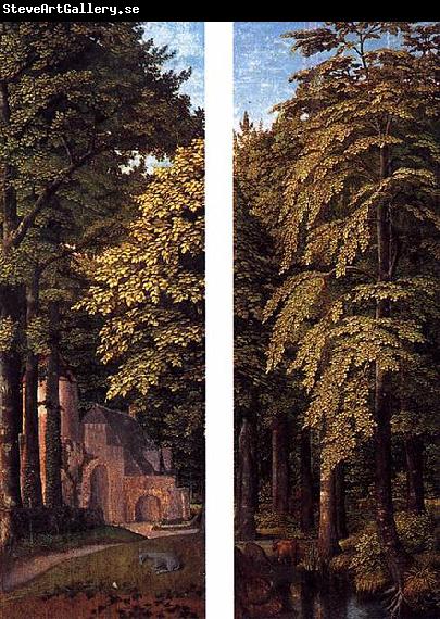 Gerard David Forest scene